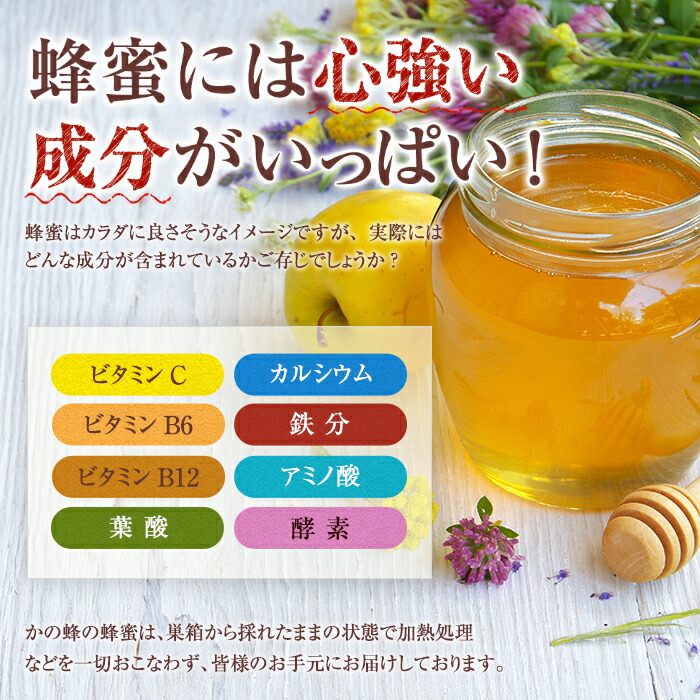 【全12回】定期便 かの蜂 国産 百花蜂蜜 12kg（とんがり容器1kgを毎月1本お届け）