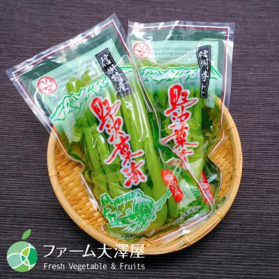 ふるさと納税 長野県 信州特産　野沢菜漬　小袋　10袋　約3kg |  | 01