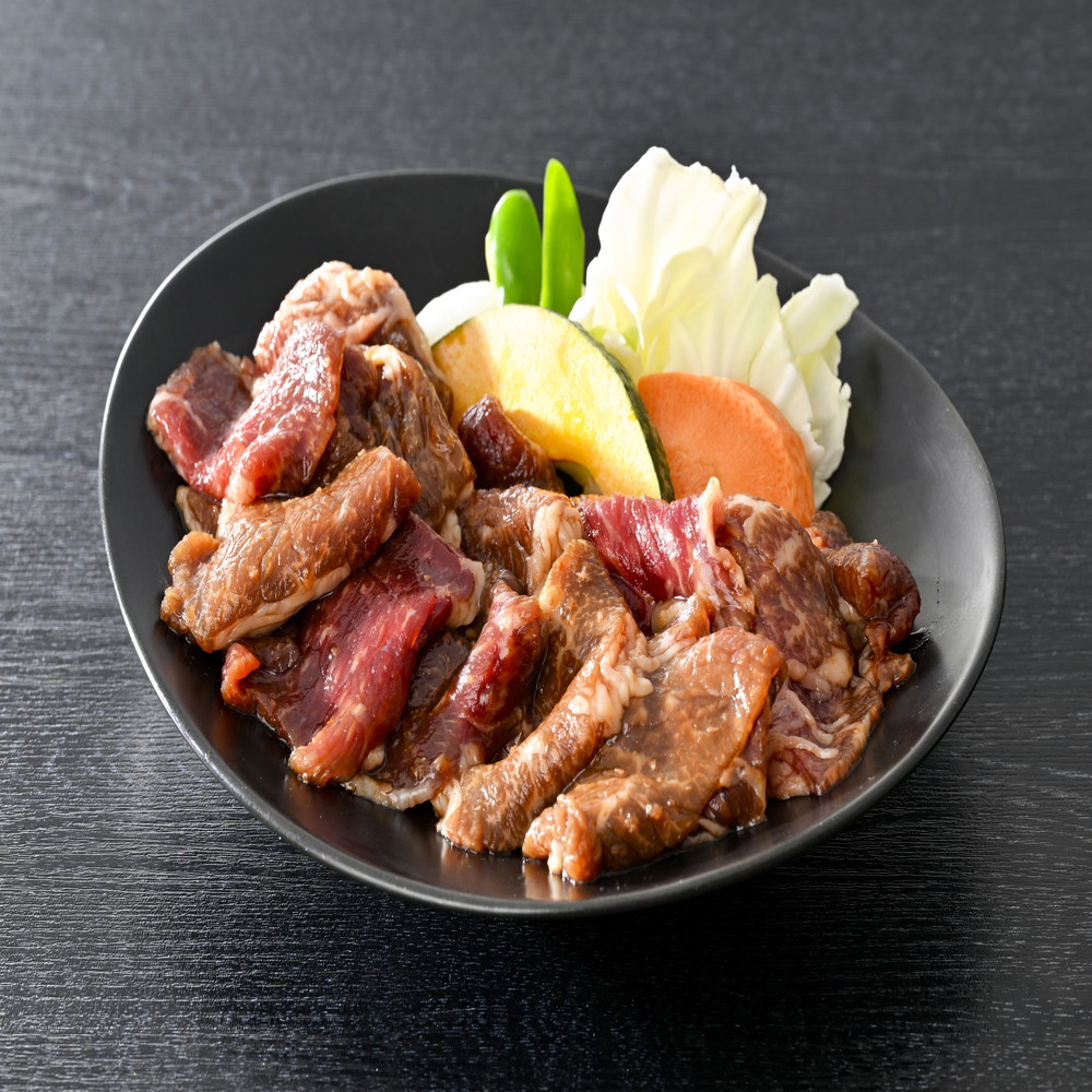 【焼肉セット1.2kg！】別海牛 味付け カルビ 400g かみこみ 豚 ポークチャップ 800g 計1.2kg 焼肉 牛肉 豚肉 セット【be111-0104】_イメージ2
