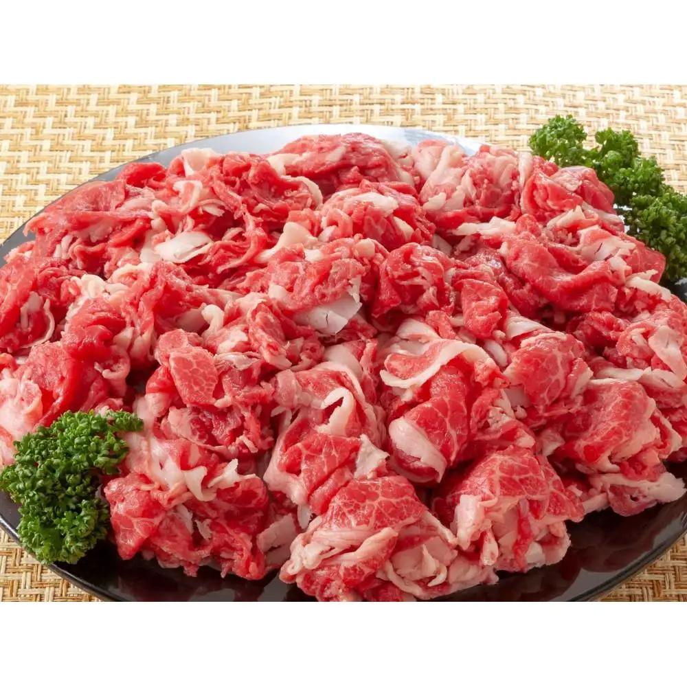 【定期便全3回】博多和牛A4ランク以上切り落とし　訳あり！　800g（400g×2個）