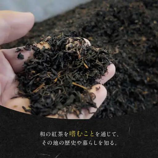 発酵和茶Trinitea 一番茶リーフタイプ 50g / ヨリスグリ[AWBV004]和紅茶 茶葉