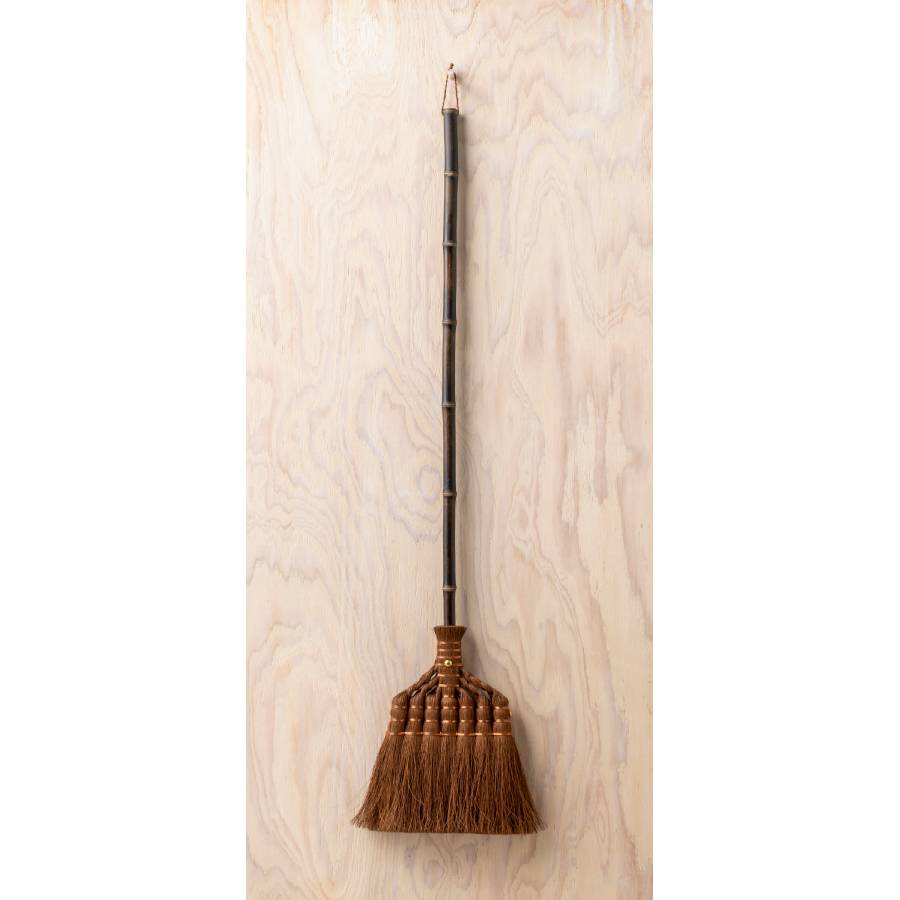 ＜Broom Craft＞国産棕櫚箒7玉