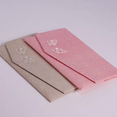 ふるさと納税 朝倉市 桜染 ふくさ入(桜グレー)