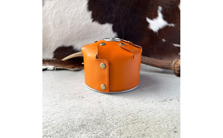 本革 OD缶カバー【OD缶230g】 栃木レザー 革小物 レザー小物  ブラウン