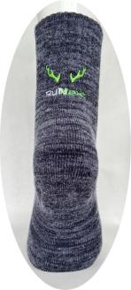 スポーツ用 厚手 パイル地 ソックス （足袋） チャコールブルー 25～27cm 1足 ／ RunNext スポーツ用品 クッション性 衝撃吸収 厚手ソックス 厚手 分厚め 保温 トレイル トレッキン
