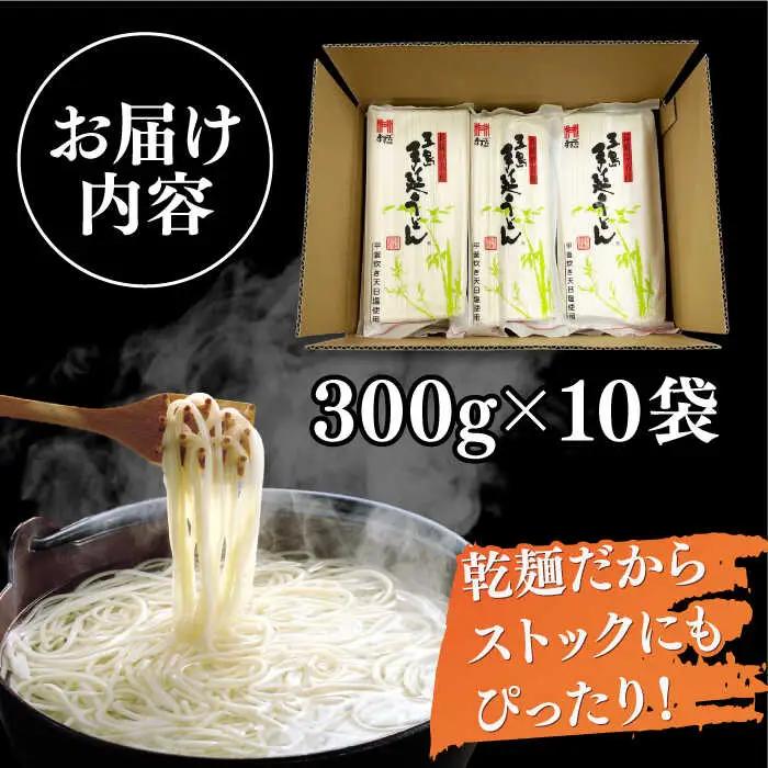 五島うどん 300g×10袋 大容量 業務用 常備用 麺 五島うどん[RAM029] うどん 五島うどん 麺 うどん 五島うどん 麺 うどん 五島うどん 麺 うどん 五島うどん 麺九州 長崎