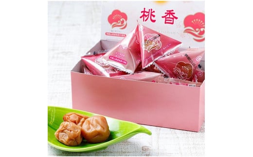 
            紀州南高梅 桃風味梅干（桃香）テトラピロー 12個入り【2箱】【US9】
          