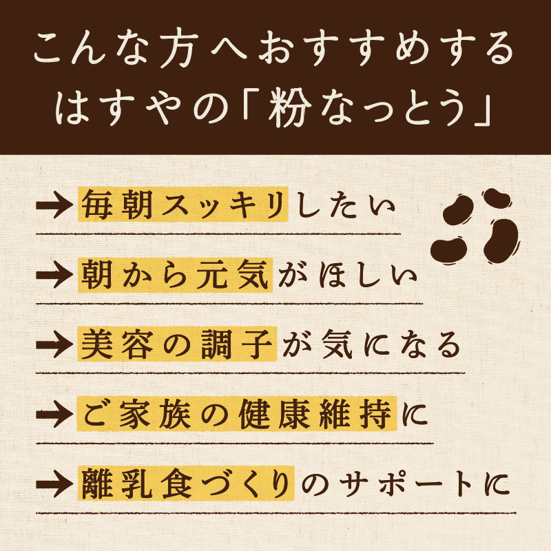 【定期便4回/2か月毎】粉なっとう（あらびき）180g