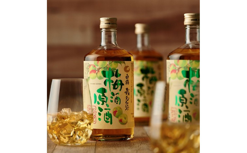 白鶴 梅酒原酒 720ml瓶 x 6本