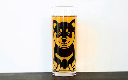 アニマルグラス（260ml）ペアセット『犬』　多治見市 / 丸モ高木陶器 グラス セット ペア[TBA274]