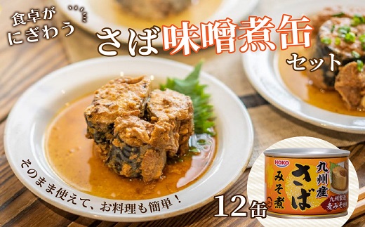 さば味噌煮缶セット(12缶)【B2-110】 サバ さば 鯖 鯖缶 サバ缶 さば缶 缶 缶詰 魚 アウトドア BBQ バーベキュー キャンプ 常備食 緊急 災害 非常食 保存食 非常時 御歳暮 お歳暮 お中元 御中元 贈答 プレゼント 贈り物 ギフト 母の日 お母さん