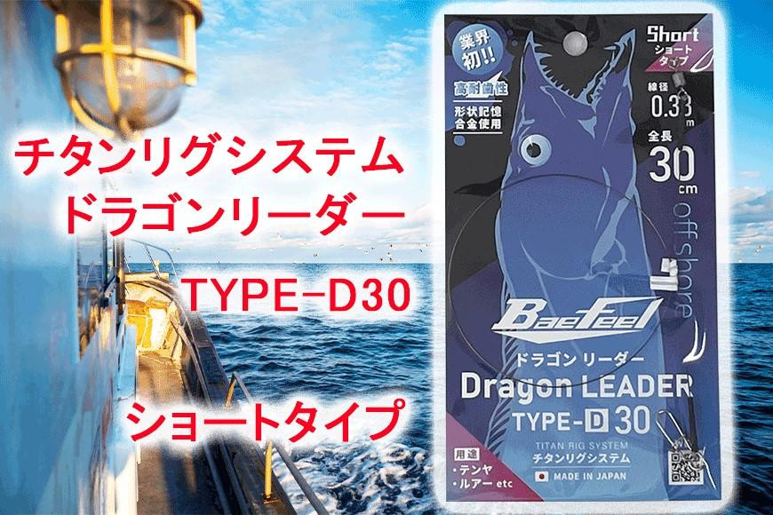 
チタンリグシステム ドラゴンリーダー　TYPE-D30【ショートタイプ】＜吉見製作所＞
