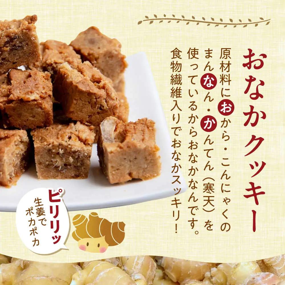 ほんきのしょうが おなかクッキー ジップパック10袋セットクッキー[AYAD016]