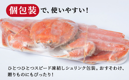 大ズワイガニ姿600ｇ～750ｇ×2尾＜超特大＞ AM189