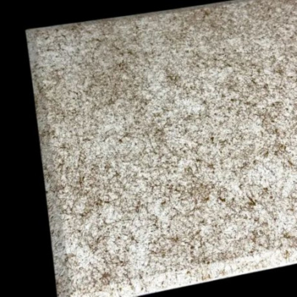 木製 ランチョンマット 乱糸（マット仕上げ）純白［NF63］