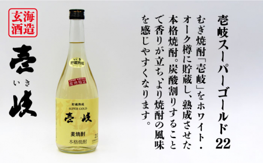 【全6回定期便】壱岐の島 伝匠 と壱岐スーパーゴールド22度のセット [JDB256] 66000 66000円