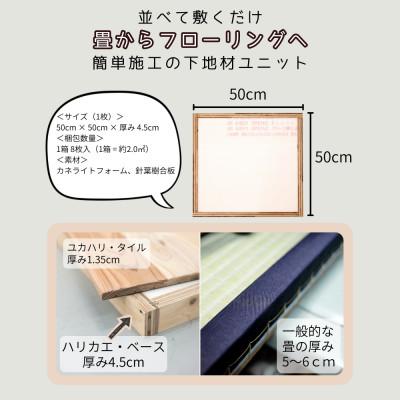 ふるさと納税 西粟倉村 ハリカエ・ベース ‐畳-　(1箱分:8枚入) |  | 01