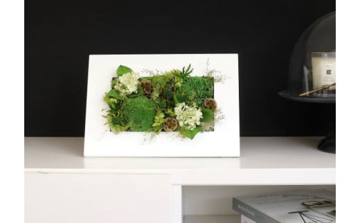 プリザーブドフラワー フォレスト（ホワイト）