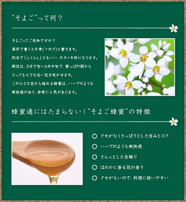 かの蜂 国産そよご蜂蜜【1kg】（とんがりポリ容器）ハーブキャンディーに似た爽快感とコクのある蜂蜜 はちみつ ハチミツ 保存食 防災グッズ 福岡県 八女市
