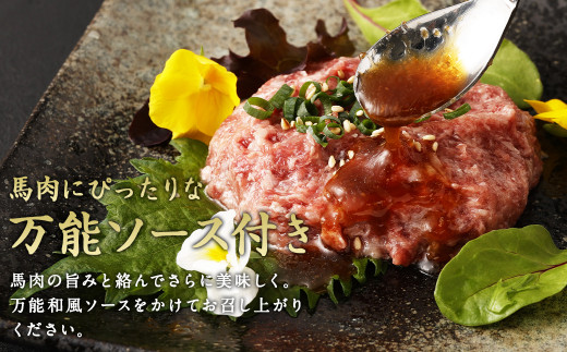 馬刺し 桜うまトロ (ネギトロ) 合計約720g 馬肉 馬刺 熊本馬刺し ネギトロ たれ付き