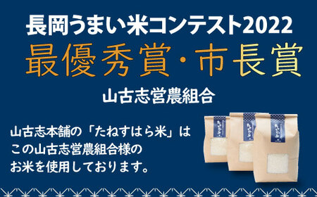 G3-7G03旧山古志村のこしひかり「たねすはら米」玄米3kg（新潟県産コシヒカリ）