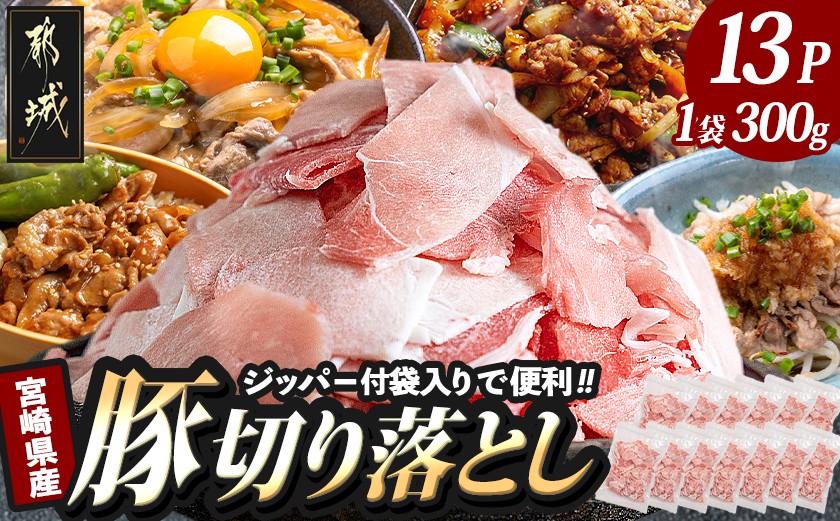 
            宮崎県産豚切り落とし3.9キロ(ジッパー付袋入り)_MJ-1574_(都城市) 宮崎県産 豚肉 ウデ モモ 切り落とし チャック付き 大容量 小分け 冷凍 かさばらない 使い勝手抜群 豚肉 小分け 使いやすい 焼きそば カレー 生姜焼き 肉野菜炒め アレンジ
          