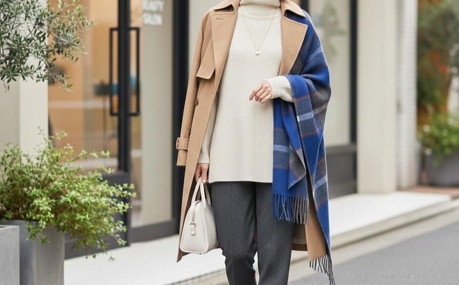 着用画像はイメージです（AI生成）。実物と色味・質感が異なる場合があります。