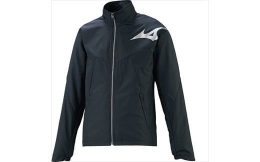 ブレスサーモウィンドブレーカーシャツ：配送情報備考　ブラック