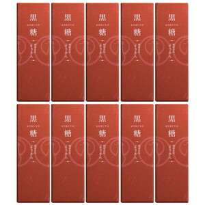 鶴屋吉信ようかん 黒糖 10本入《京菓匠 鶴屋吉信》簡易箱でお届けします 羊羹 ようかん 和菓子 スイーツ 詰合せ 個包装 お土産 京菓子 おやつ