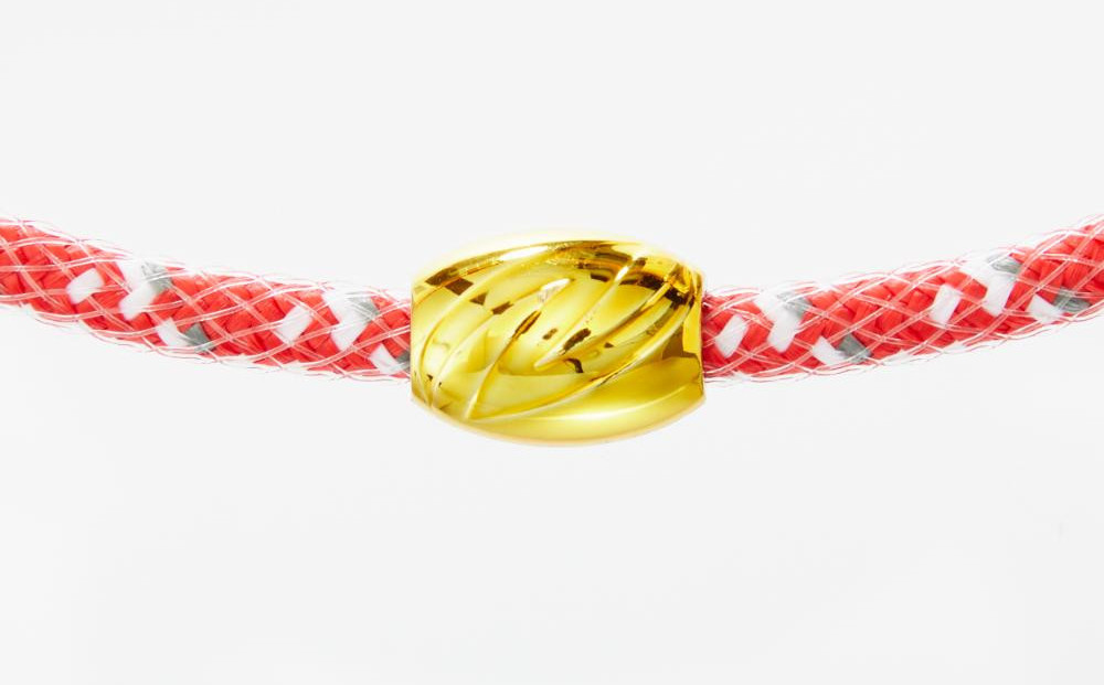 【Sサイズ】ザオラル・リカバリーネックレス　RD/GD | 横浜市 Sサイズ 健康アクセサリー 血行促進 回復力向上 パフォーマンスアップ