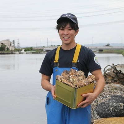 山口水産の能登かき　殻付き半缶【配送不可地域：離島・北海道・沖縄県・東北・四国・九州】