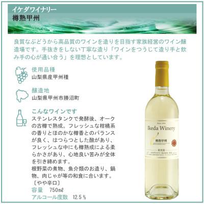 ふるさと納税 山梨県 イケダワイナリー 赤&白&ロゼ 3本セット |  | 02