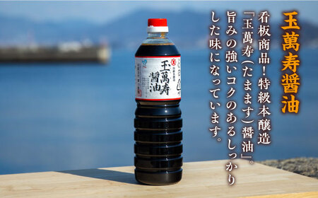 忙しいあなたに！これ1本で美味しい味付け！たっぷり6本セット（特級/白だし/味付け/あまくち減塩） ラーメン うどん ギフト 江田島市/有限会社濱口醤油[XAA003]