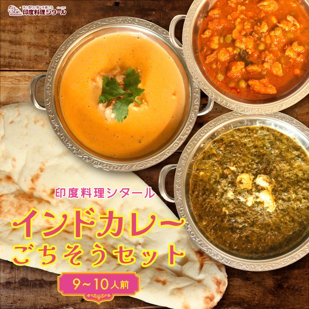 
印度料理シタール インドカレー大ごちそうセット【カレー 加工食品 レトルト食品】[№5346-0058]
