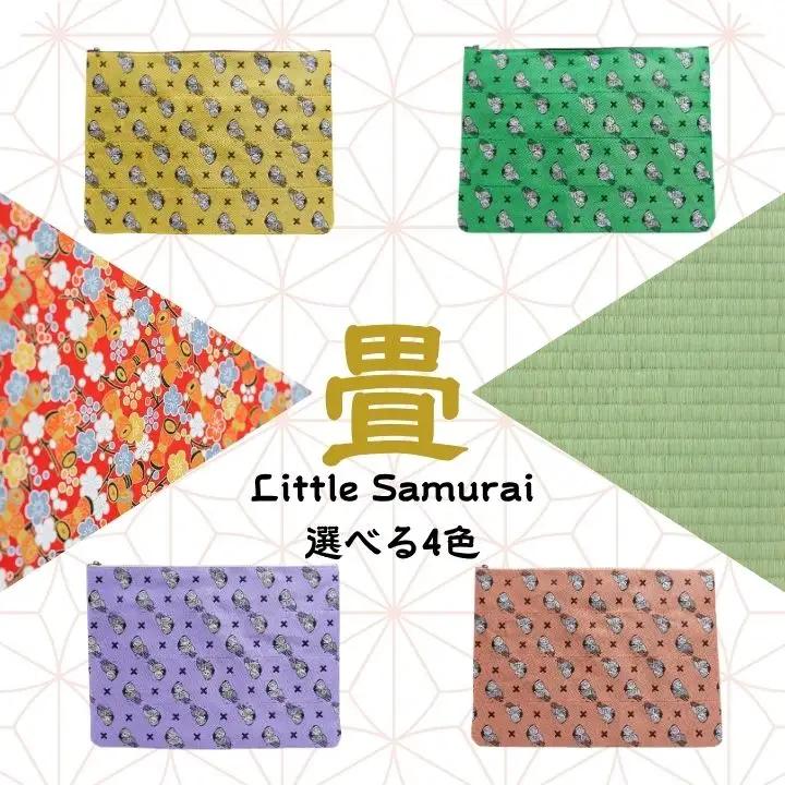 二本松少年隊柄：畳の縁マルチケース～ピンク～【松浦畳店】