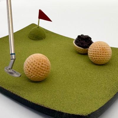 ふるさと納税 茨木市 ゴルフボールもなか　15ヶ入り　ゴルフコンペの景品やゴルフ好きな方へのご贈答にもオススメです。