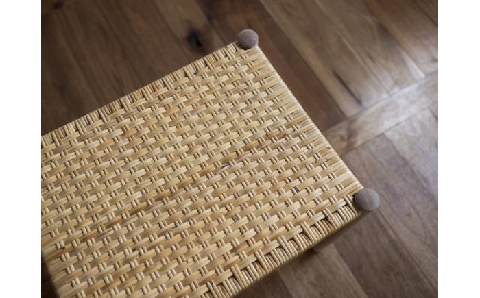 【受注生産】Stool 01 ブラックチェリー/oil finish(座面レザー) / スツール 椅子 いす チェア 家具 インテリア 木製 木目調 ナチュラル おしゃれ レザー 皮 デザイン ダイニ