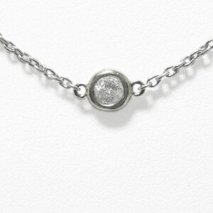 PT900「2カラット」ステーションダイヤネックレス【2ct-90-1】