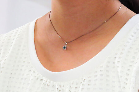 プラチナ アイスブルー ダイヤモンド ペンダント MJ-1108 ネックレス ジュエリー