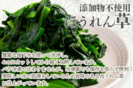 ＜【訳あり】冷凍野菜3種詰め合わせ 合計1.4kg（ささがきごぼう・千切りごぼう・ほうれん草）＞【MI406-bk】【ベーカリー梅茂登】