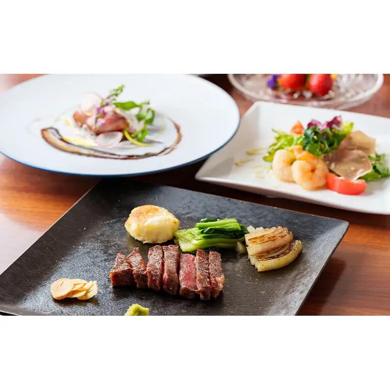 鉄板焼き 「知喜多」 スペシャルランチコース 2名様 お食事チケット 【有効期間 6カ月】 ペア お食事 食事券 チケット スペシャル ランチ 鉄板焼き 知喜多 東京都 大田区