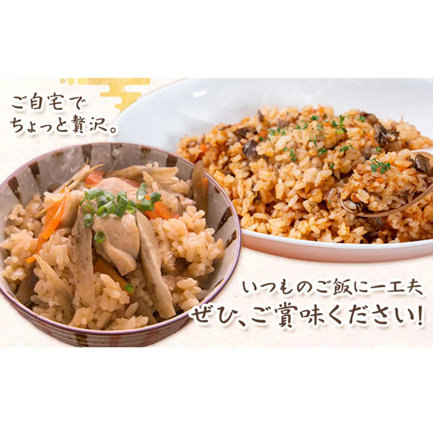 鶏釜めしの素 ケチャップライスの素 計2パック 有限会社旭志村ふれあいセンター《30日以内に出荷予定(土日祝除く)》熊本県 菊池市 釜飯 かま飯 ケチャップライス 炊くだけ 簡単 ご飯
