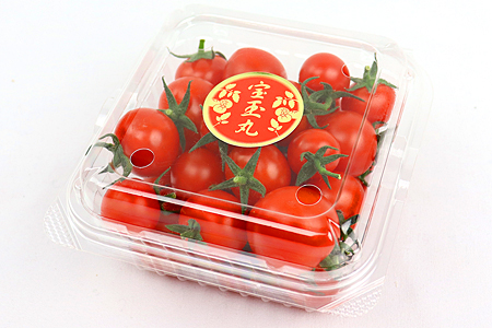【朝どり直送】高糖度ミニトマト「宝玉丸」200g×12パック 計2.4kg