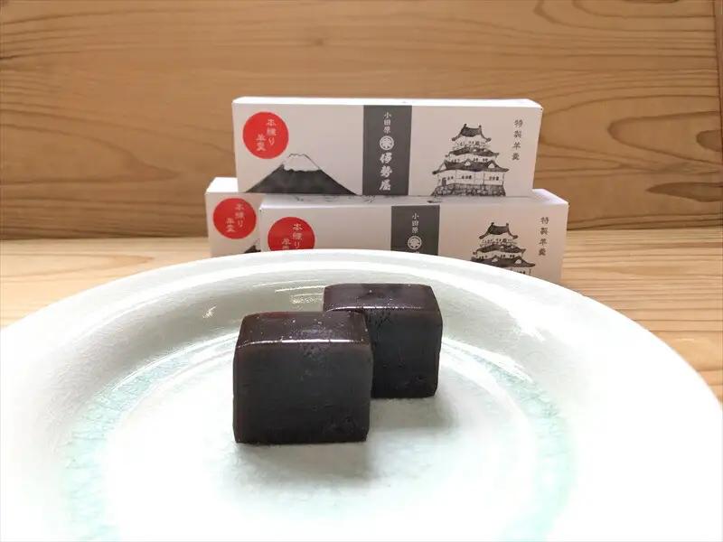 小田原老舗和菓子店の手づくり本練羊羹【和菓子店 手作りようかん 北海道産小豆 職人の手作り 銘菓　和スイーツ 小田原ようかん 特製本練羊羹  神奈川県 小田原市  ようかん ようかん 】