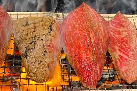 【AB470】出島ばらいろ 特上サーロインブロック 約400g～約500g＆ あぶり焼 ×2