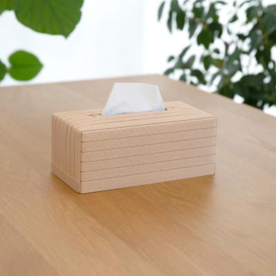 ふるさと納税 奥州市 暮らしを彩る道具 バンドシー ティッシュケース Grande ベージュ [AR107] |  | 01