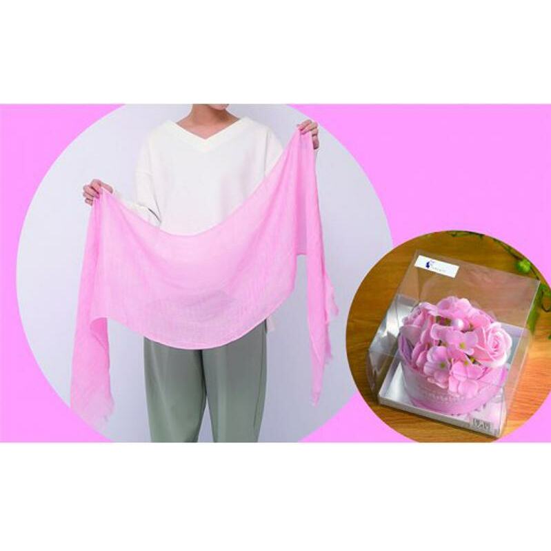 【スピード発送】泉州タオルケーキ フレグランスフラワー G1252_イメージ2