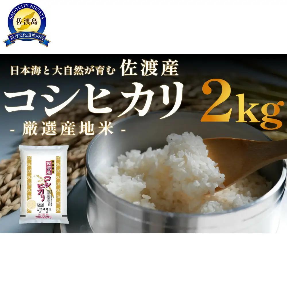 コシヒカリ 精米 2kg | 新潟県 佐渡市 コシヒカリ