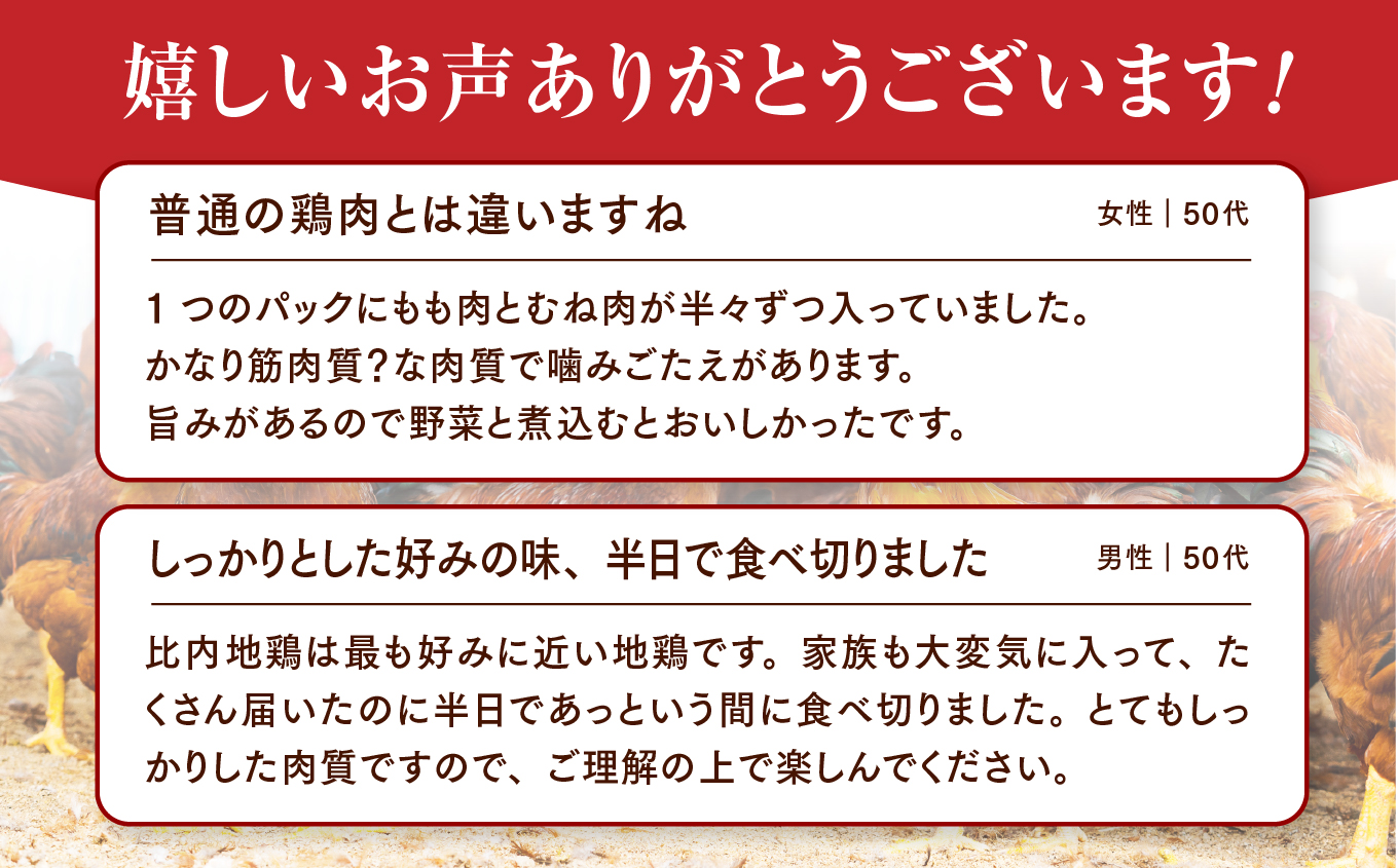 40P2312 比内地鶏正肉半身【(株)あきた六次会】