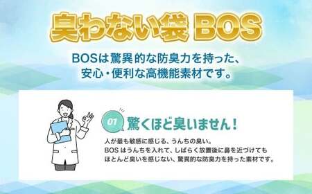 非常用臭わないトイレセット 50回分&臭わない袋BOS Lサイズ 90枚入り